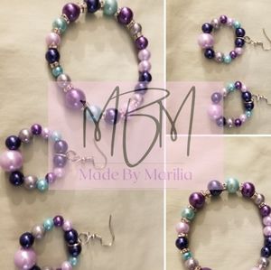 Handmade Bracelet and Earrings set